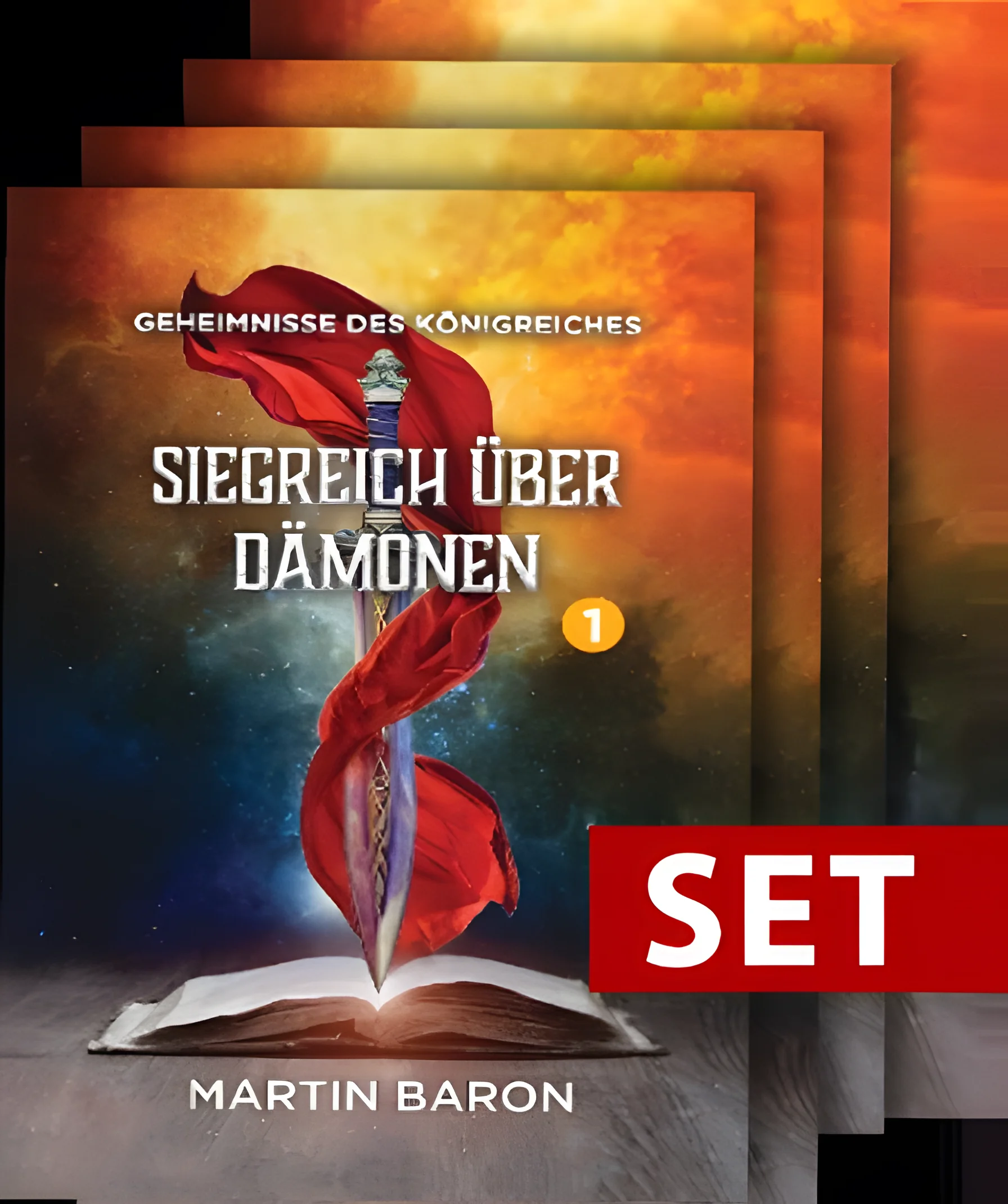 Set: Siegreich über Dämonen - Band 1 bis 4