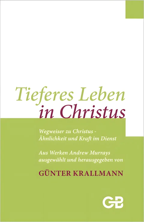 Coverbild: Tieferes Leben in Christus