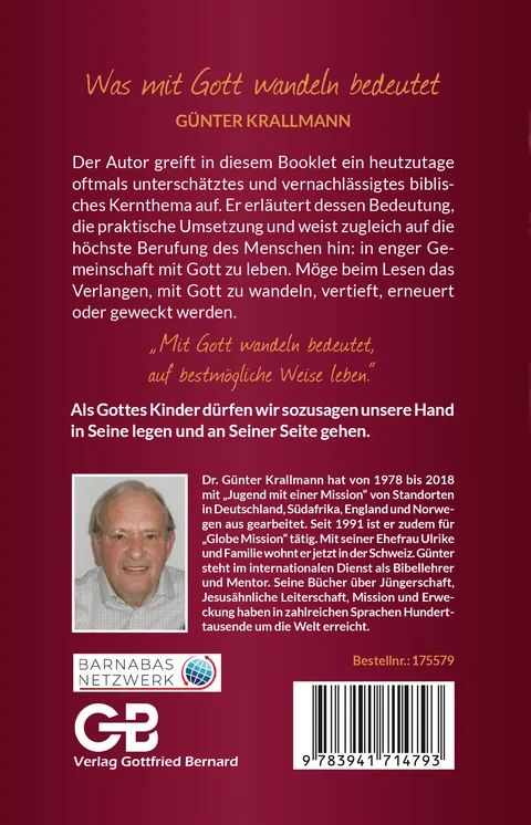Was mit Gott wandeln bedeutet – Bild 1