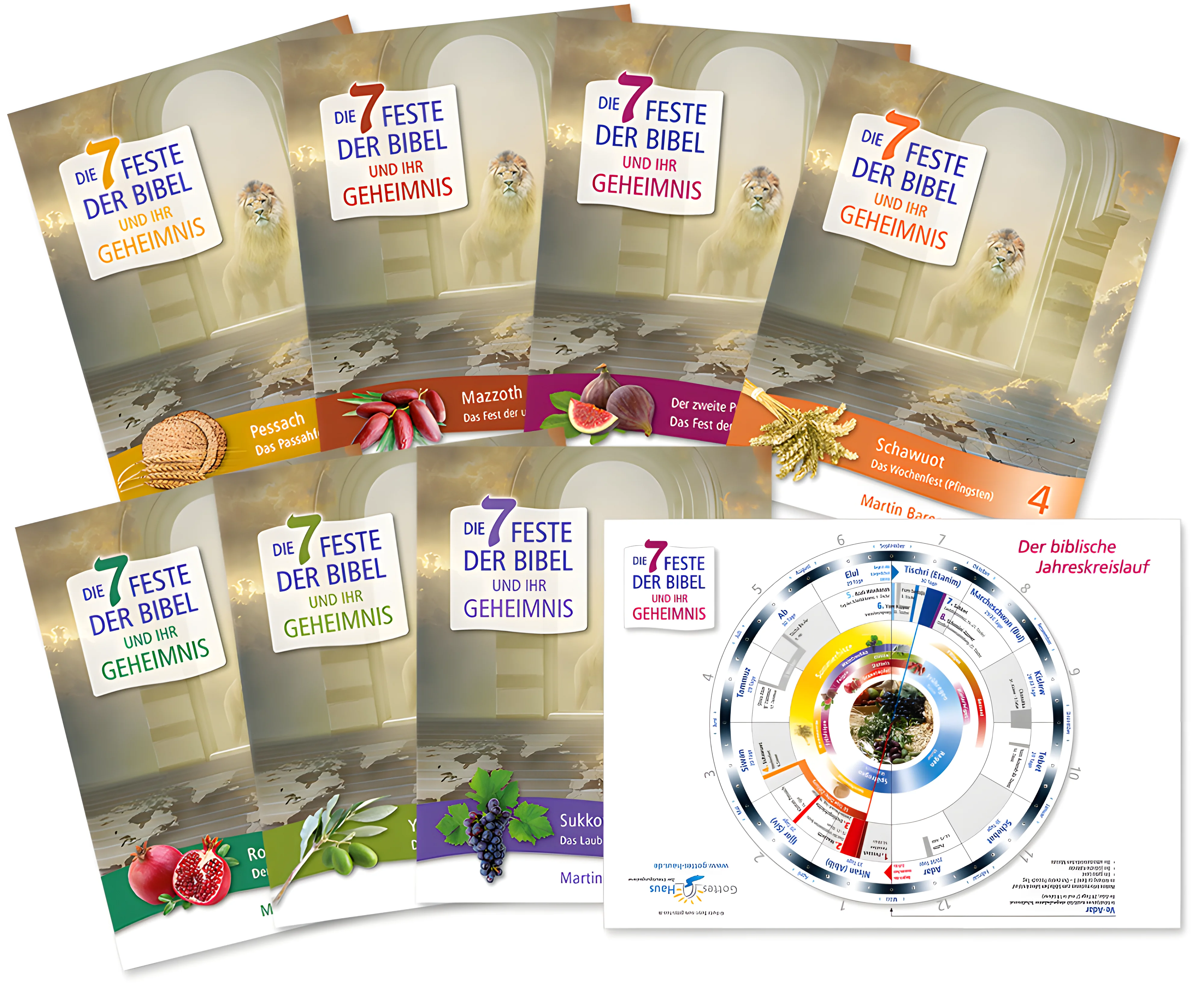 Die sieben Feste der Bibel und ihr Geheimnis (Set)