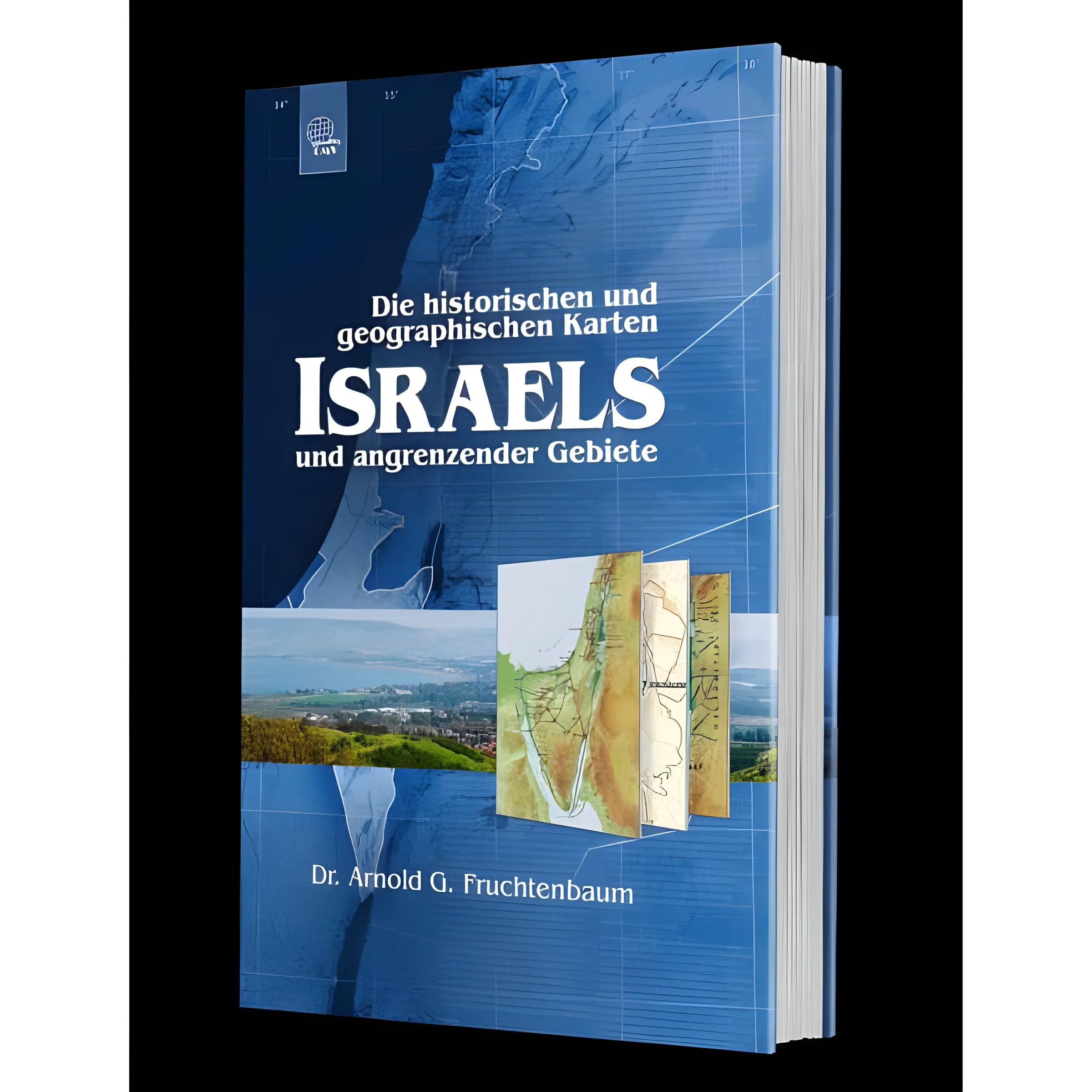 Die historischen und geographischen Karten Israels und angrenzender Gebiete
