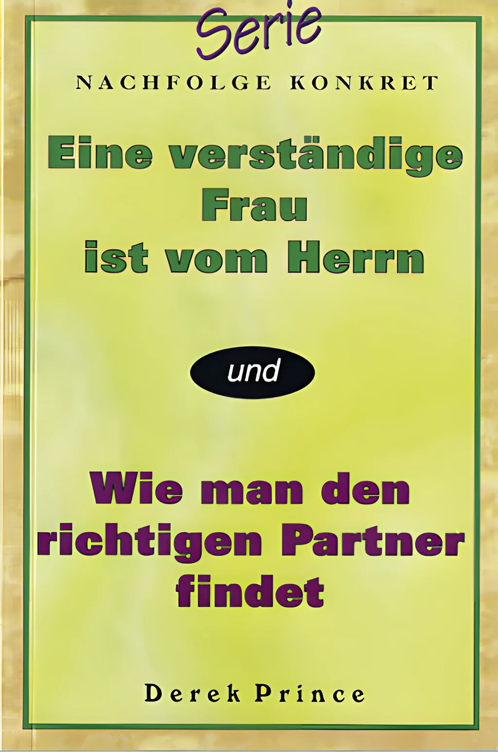 Coverbild: Eine verständige Frau ist vom Herrn