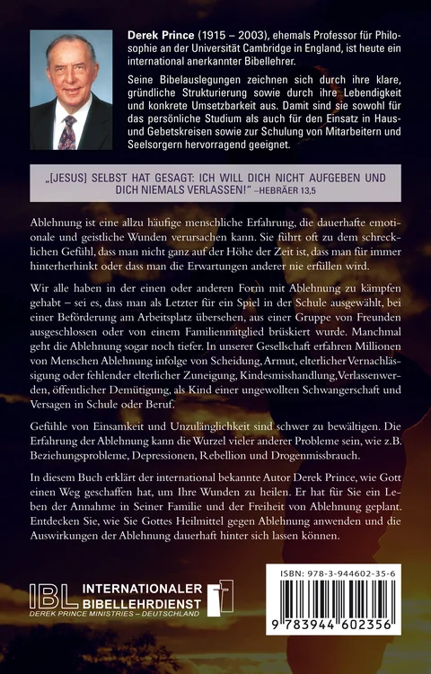 Gottes Heilmittel für Ablehnung – Bild 1