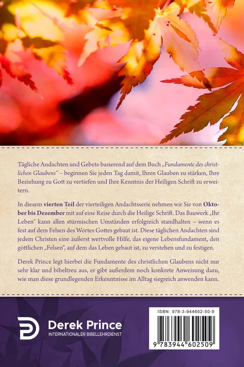 Fundamente des christlichen Glaubens - Herbst – Bild 1