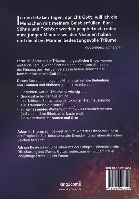 Göttliche Schlüssel zur Deutung von Träumen & Visionen – Bild 1
