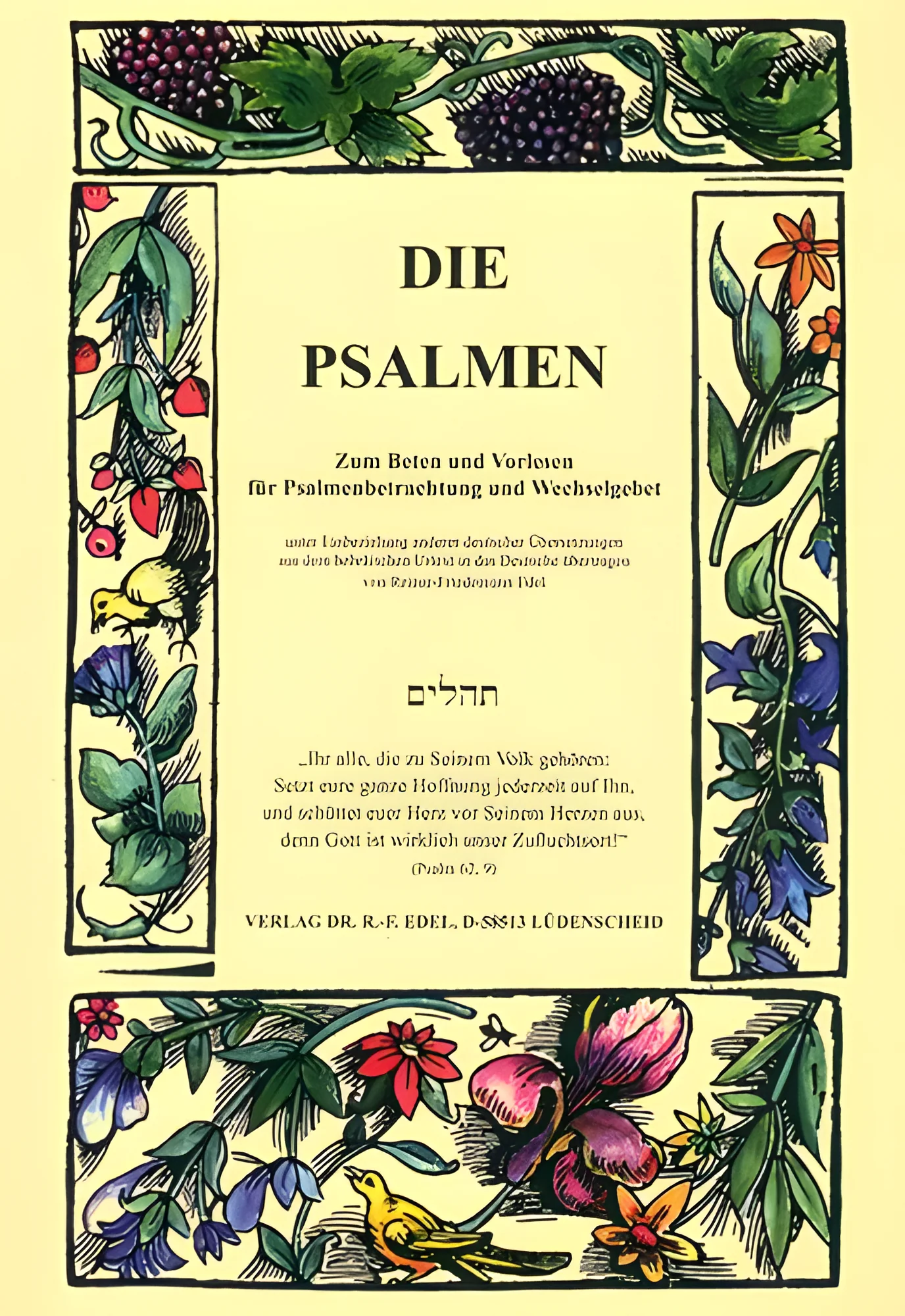 Die Psalmen (Gesamtausgabe)