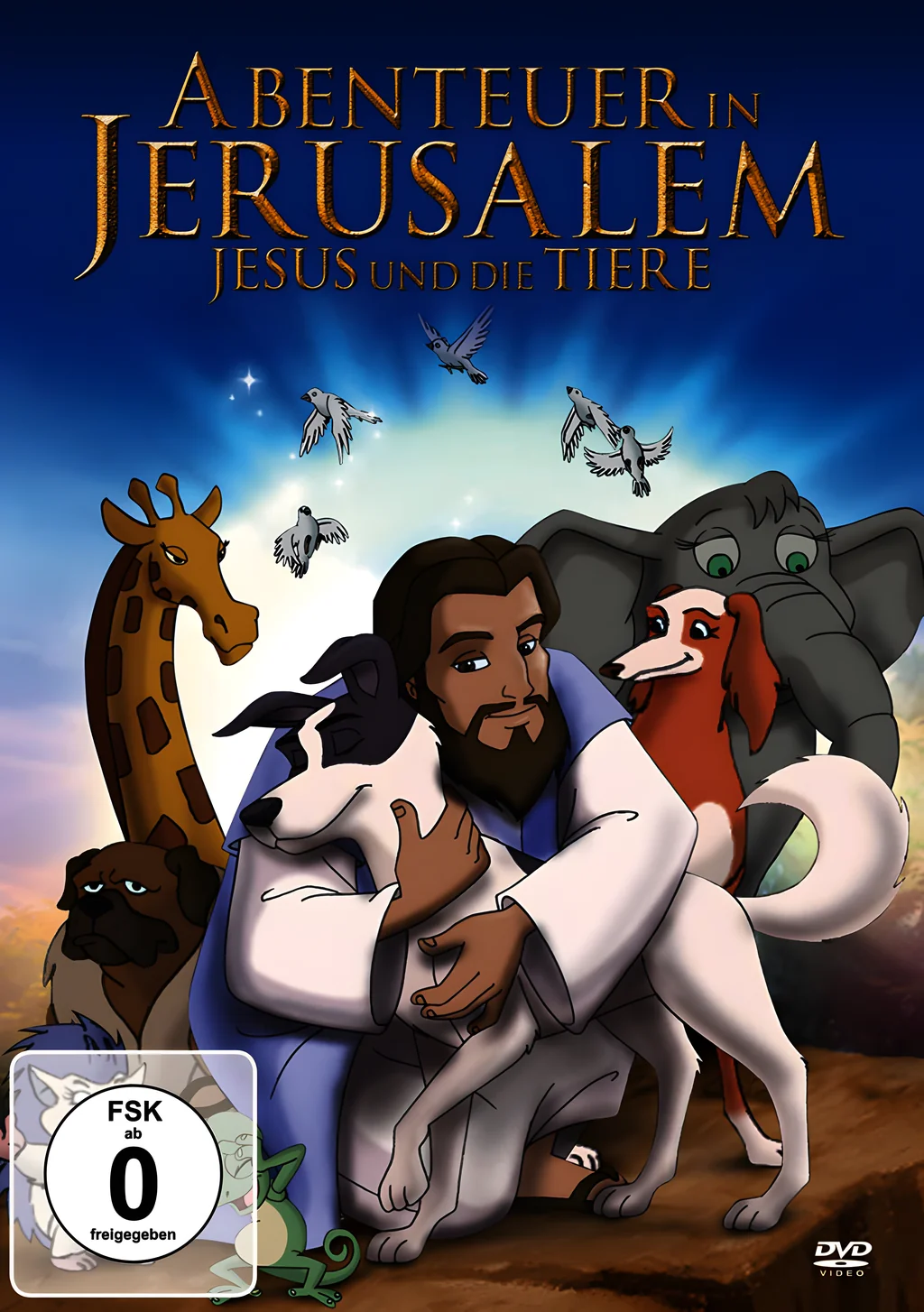 Coverbild: Abenteuer in Jerusalem - Jesus und die Tiere