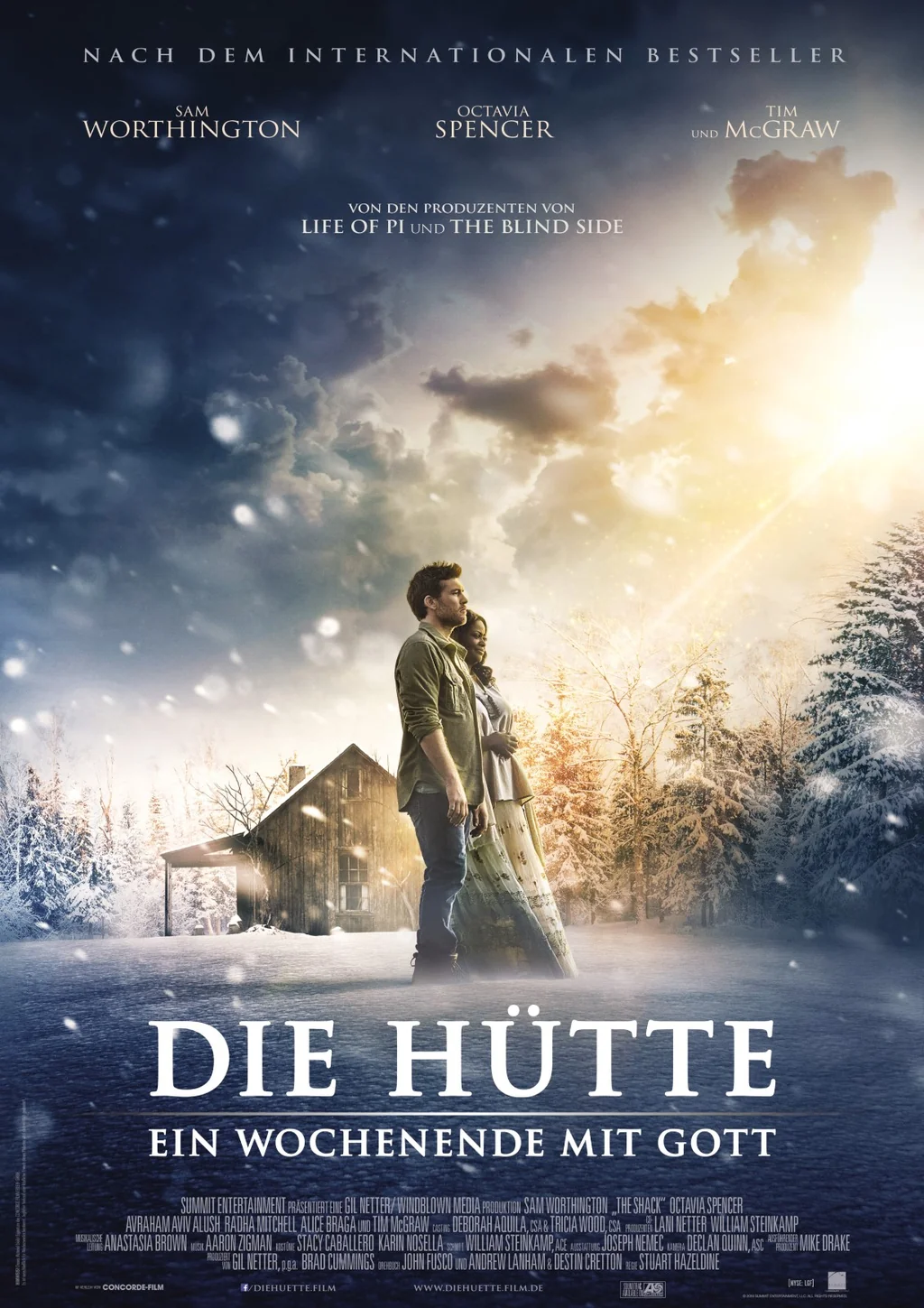 Coverbild: Die Hütte - Ein Wochenende mit Gott (DVD)