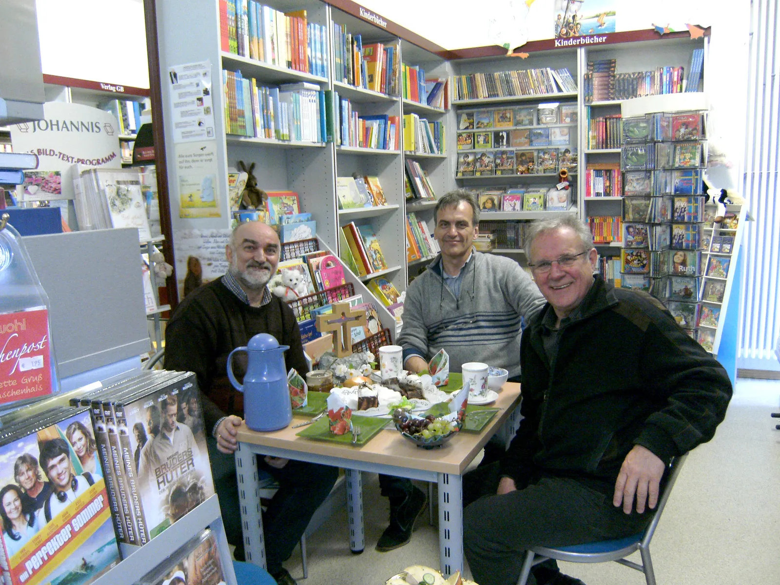 Jeff Fountain zu Besuch in der Christlichen Bücherstube