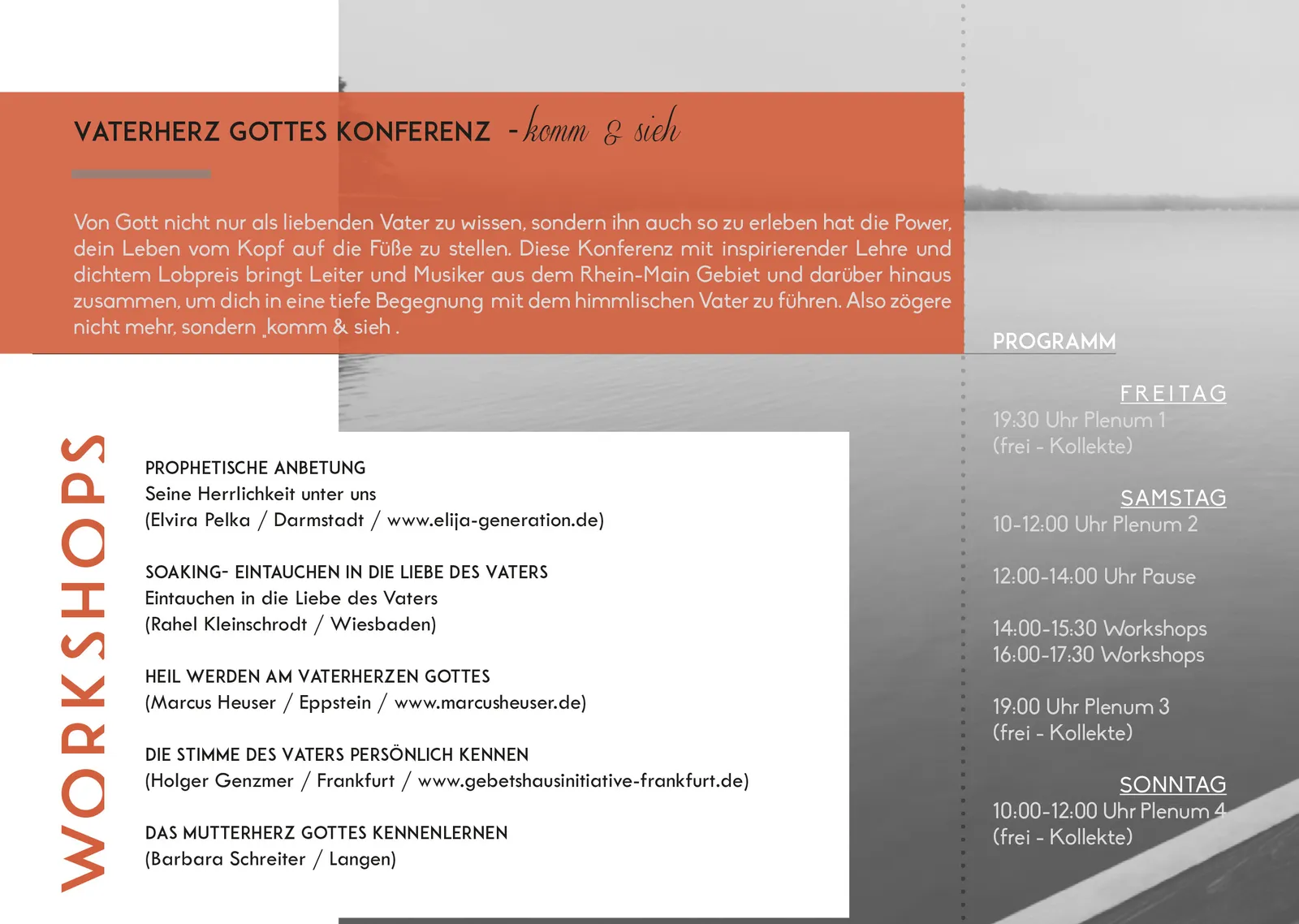 Vaterherz Gottes Konferenz – komm & sieh